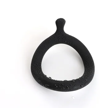 Silicone Scrotum Ring Penis Erection Cock Ring Delay Ejaculation Sex Toys For Men Ball Stretcher Male Chastity Device Cockring 4