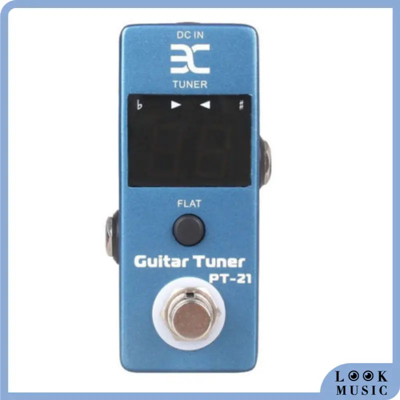 Eno Ex Micro Pt-21 Led Stage Mini Guitar Pedal Tuner Compact Effectstrue Bypass Guitar Effect Processor Pedal