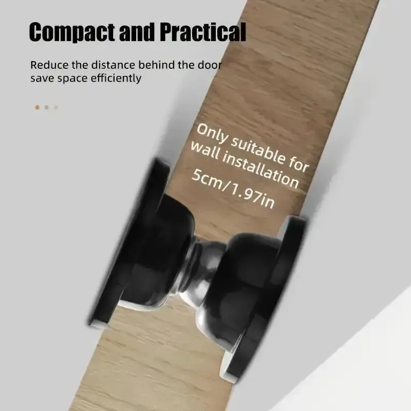 Silicone Door Suck Hotel Household Strong Magnetic Strong Mute Door Touch Silicone Anti-collision Door Stall Door Stopper