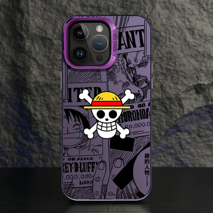 One Piece Bone Logo Protective Phone Case