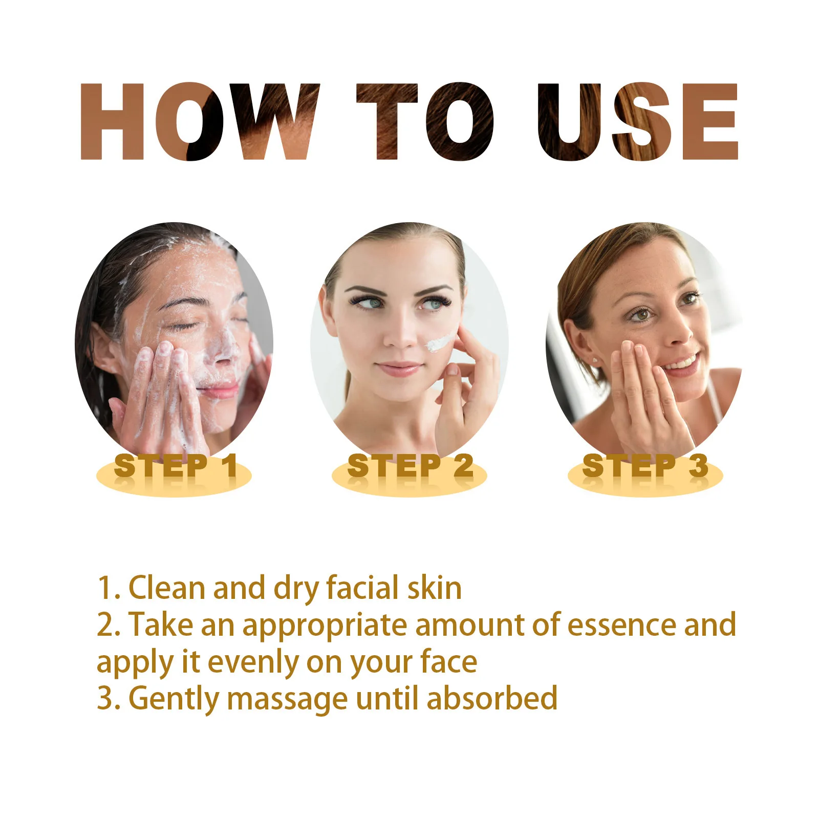 Centella Serum Nourish Improvement Dry Skin Smoothing Rejuvenation Brighten Moisturizing Hyaluronic Acid Face Essence Skin Care 6