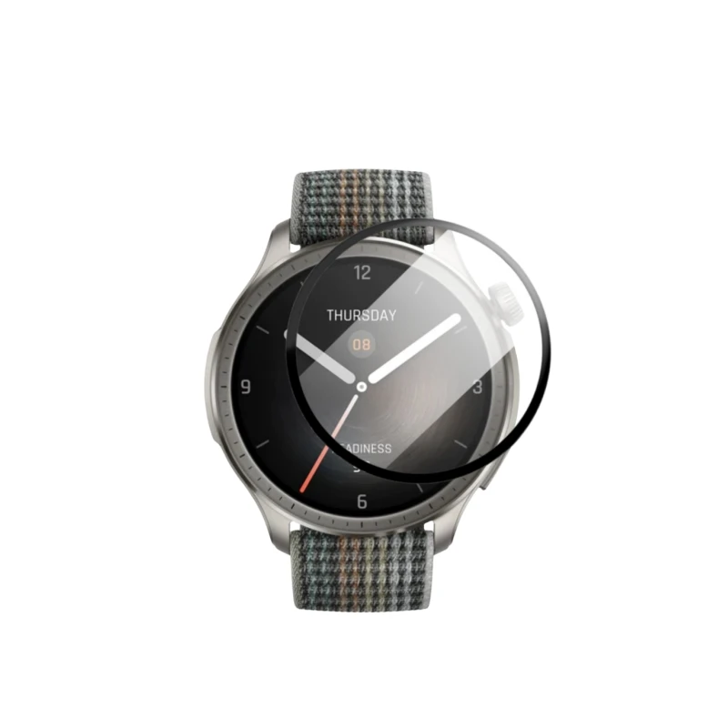 Amazfit 뷱 SmartWatch Ǯ Ŀ 3D   Ʈ PMMA PET ʸ ũ ȣ, Amazfit 뷱  ƴ