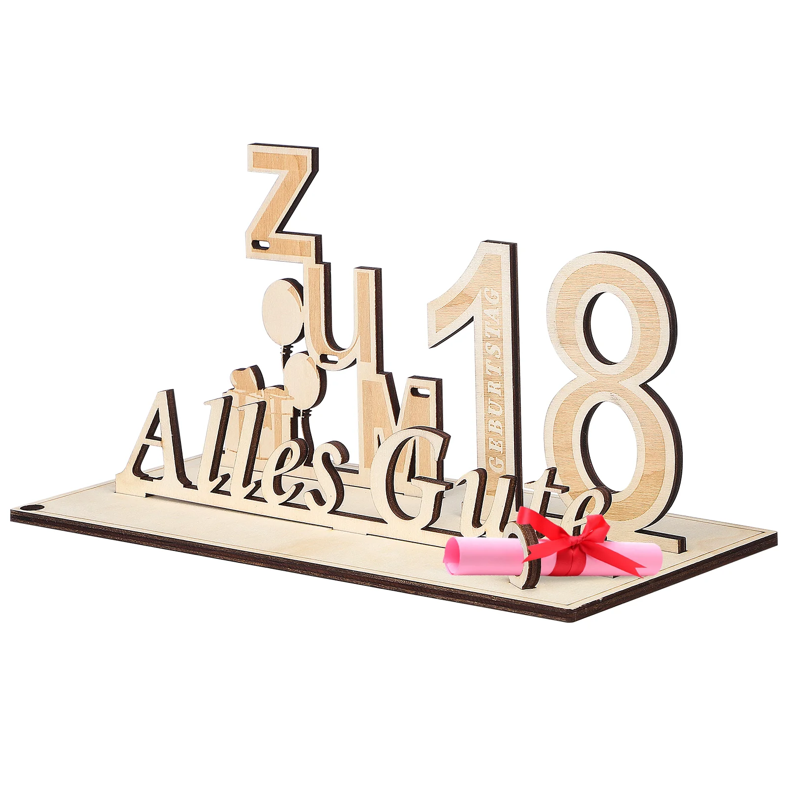 

18 Th Rustic Touch Wooden Ornaments Gift Bookshelf Decor 18th Birthday Gifts For Boys Decorations Present Favors Adults