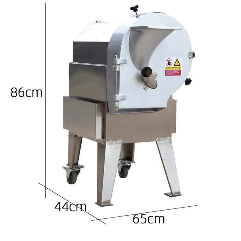 Commercial 3-in-1 Multi-Functional Vegetable Slicer Cutter Slice Julienne Shredding Dice One Machine