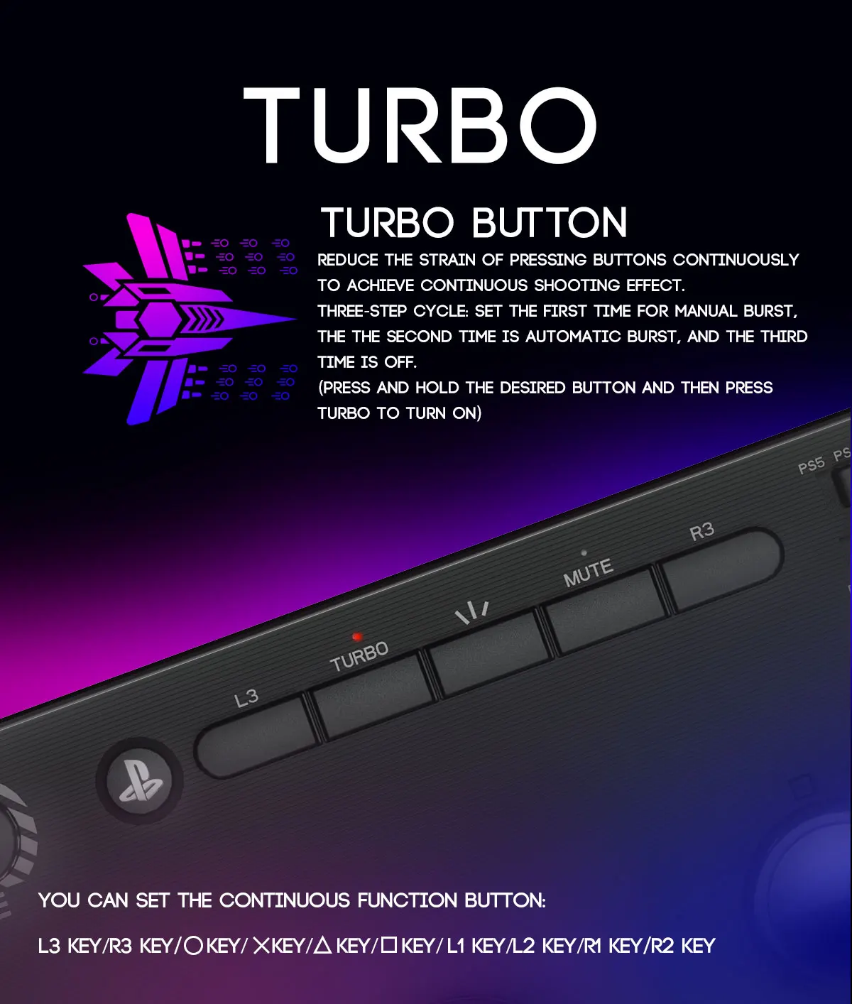 Qanba drone 2 arcade joystick fighting stick für ps5 ps4 pc – Detail 7