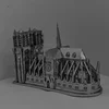 Notre Dame de Paris 3D Metal Puzzle Building Blocks Kits DIY Mecha for Teens Men Hobbies Toys Great Gifts# 6