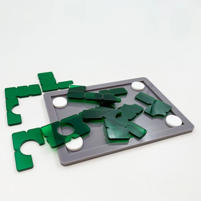 YESTARY-3D Acrylic Puzzle Brinquedos para Crianças, Quebra-cabeça, Jogo de  Tabuleiro, QI, Alta Dificuldade, Presente para Adultos - AliExpress