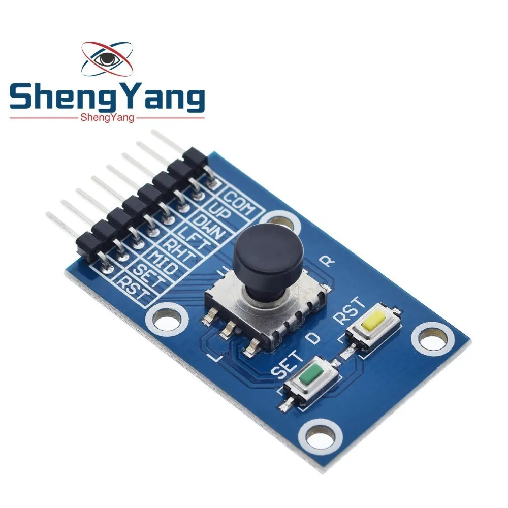 Tzt Fünfrichtungs-Navigations tasten modul für mcu avr Spiel 5d Rocker Joystick unabhängige Tastatur für Arduino Joystick Modul