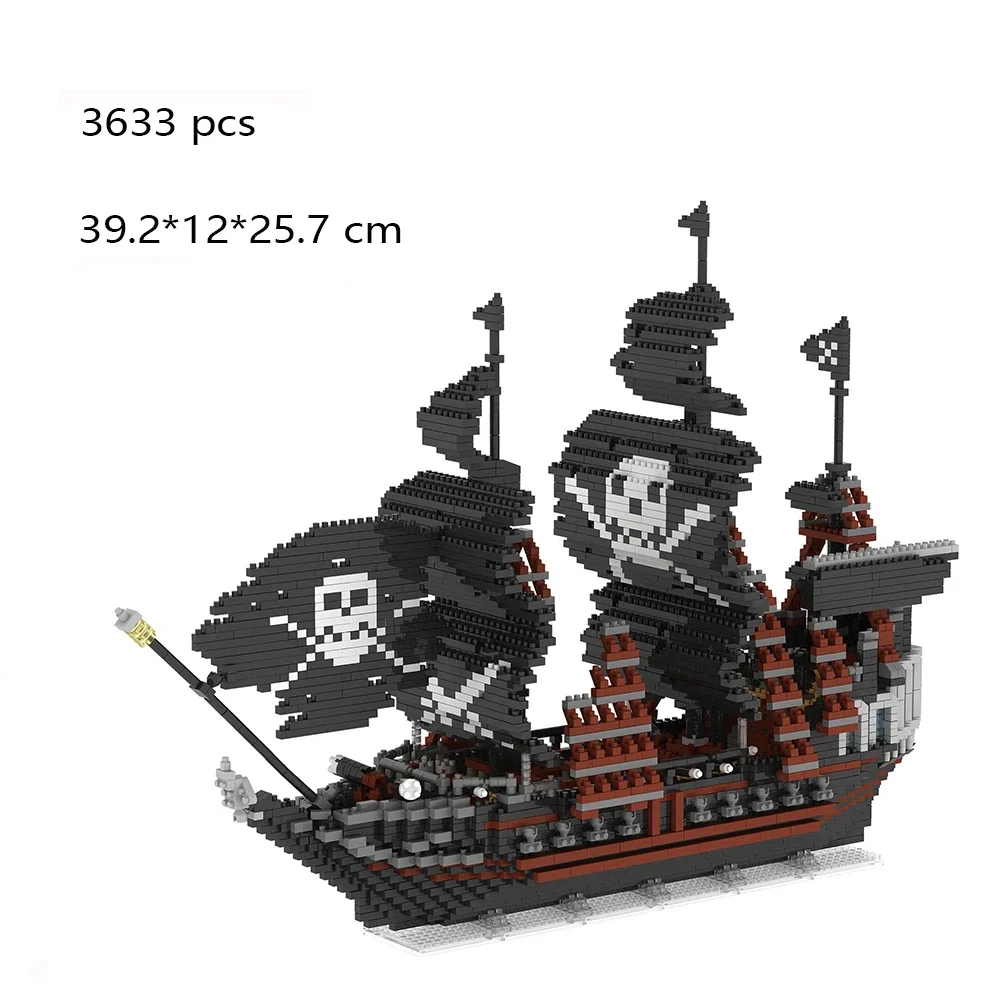 Black Pirate Ship