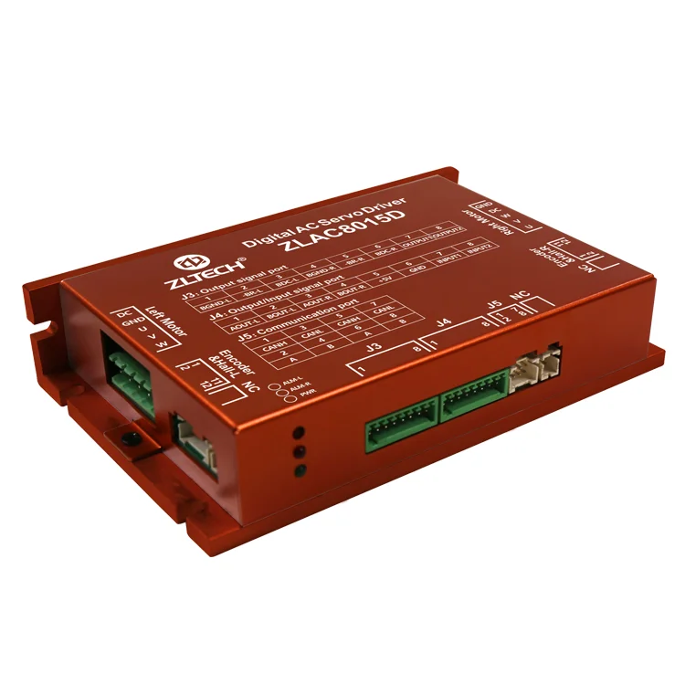 ZLTECH 듀얼 채널 CANopen RS485 모드버스 3 상 24V 48V 30A 500W 브러시리스 DC 허브 서보 드라이버 모터 컨트롤러, 로봇용