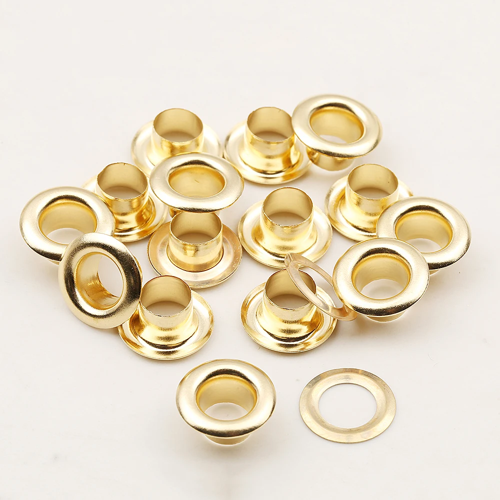 Ojales Y Arandelas De 4 Mm A Prueba De Herrumbre Para
