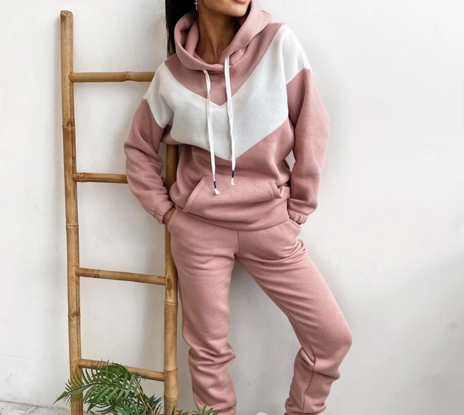 

Womens Two Piece Sets Outfit Sports Long Sleeved Sweater and Pants Set 2023 Autumn Winter Spring New Fashion Casual Fall Outfits