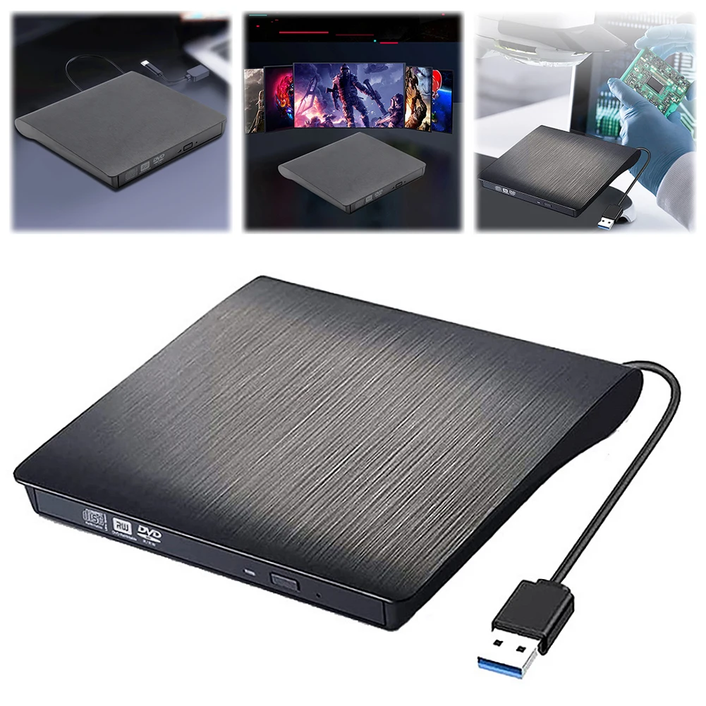 USB 3.0/USB 3.0 + Type-C Optical Drive Case9.5mm/12.7mm Slim DVD External Enclosure SATA To USB CD ROM ODD Case Box ODD Caddy cd dvd drive