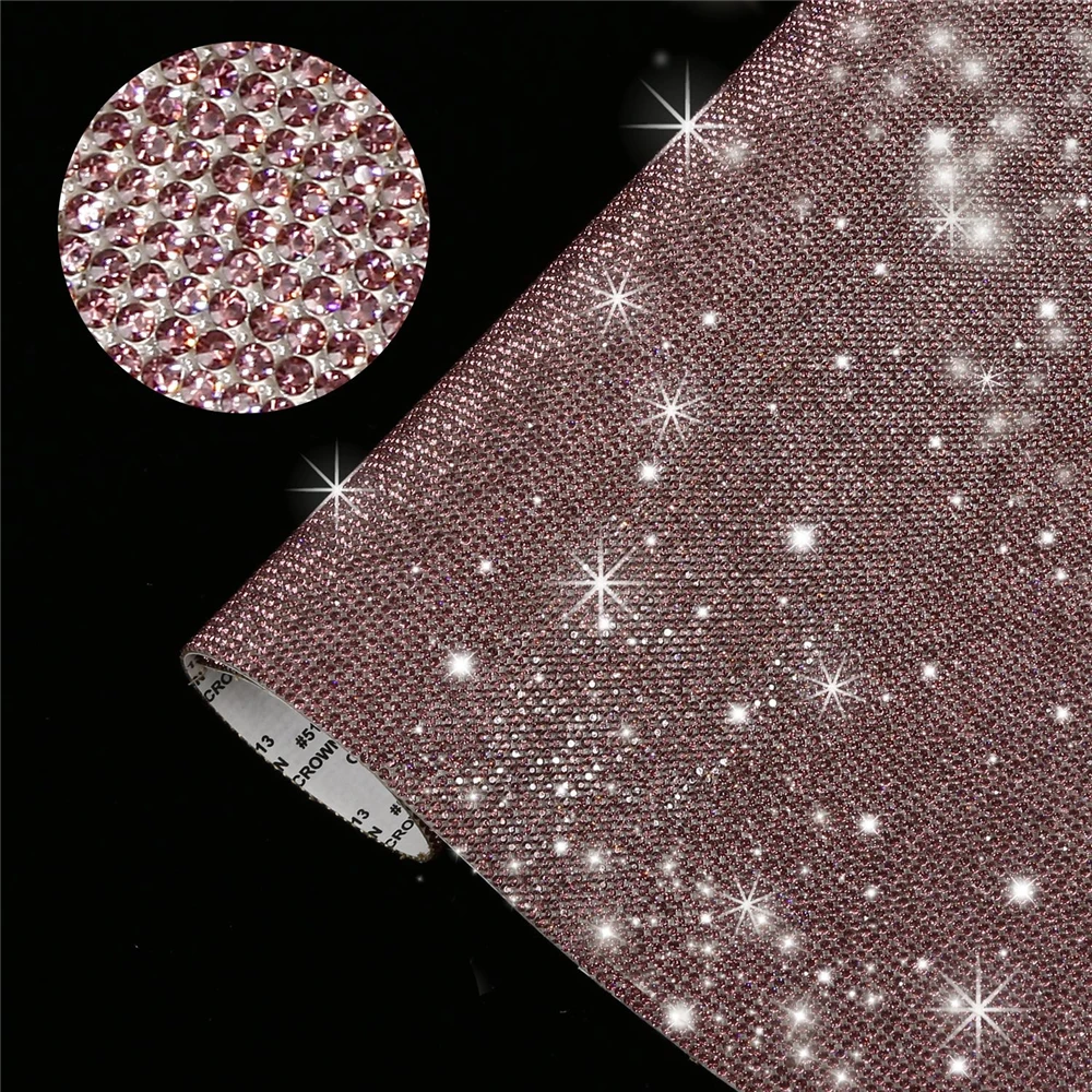 Bling Crystal Rhinestone Stickers Diy Self-adhesive Sparkling Rhinestone  Sheet For Car Decoration Silver, 9.4 X 7.9