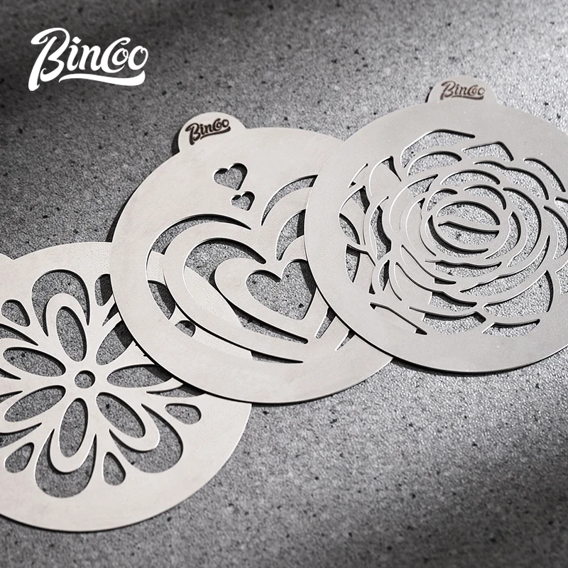 بينكو قالب قهوة لاتيه فن ستانلس ستيل