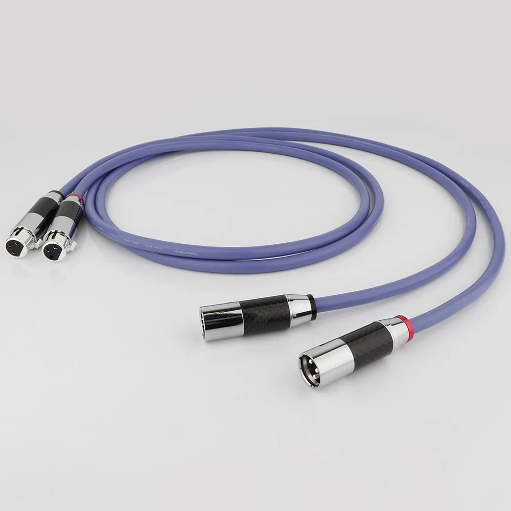 Furutech Fa-Alpha-S22 Cavo Schermato In Rame A Cristallo Singolo Febbre Rca-Cavo Xlraudio Cavo Di Segnale Rca Cavo Bilanciato Xlr