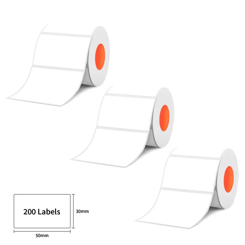 KAYSION Taşınabilir Mini Yazıcı Sk20 Bluetooth Kendinden Yapışkanlı Etiket Makinesi Kablosuz Kendinden Yapışkanlı Yazıcı veya 3 Rulo Etiket