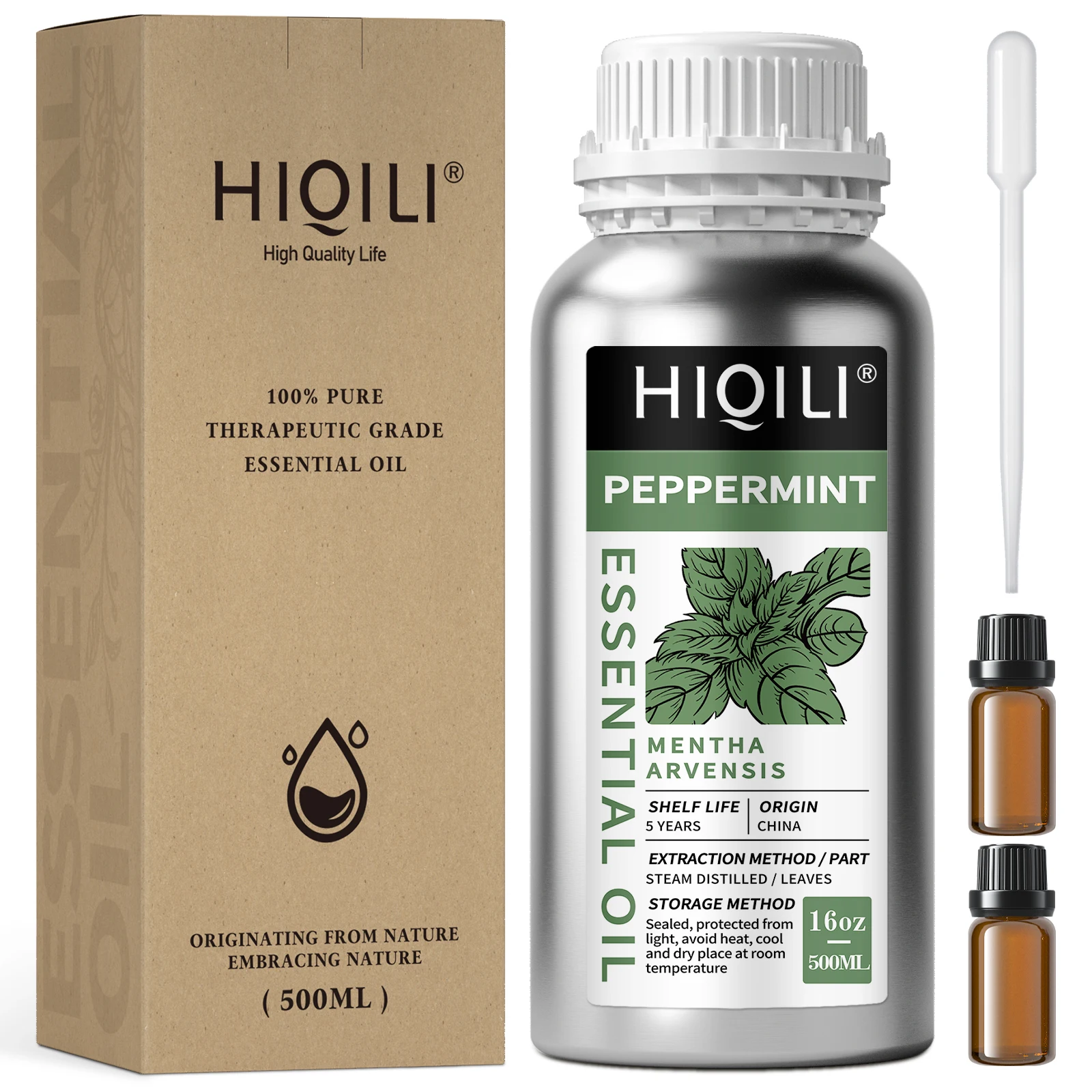 HIQILI Spearmint Essential Oil,100% Pure Natural Spearmint Oil for Ski –  HIQILI Official Store