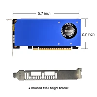 SONGREY RX550 4GB GDDR5 128bit Low Profile Graphics Card,Dual HDMI+DP Output,PCIe 3.0, 4/8K Desktop GPU for Office/Light Gaming 6
