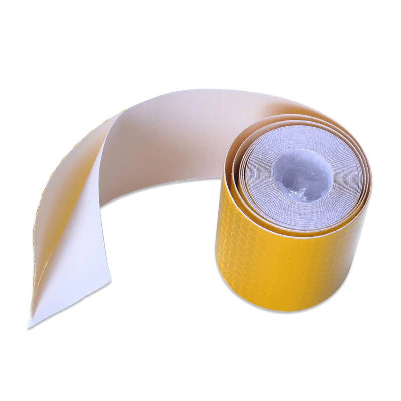 5cm*300cm Car Reflective Tape Safety Warning Car Decoration Sticker Reflector Protective Tape Strip Film Auto Motorcycle Sticker images - 6