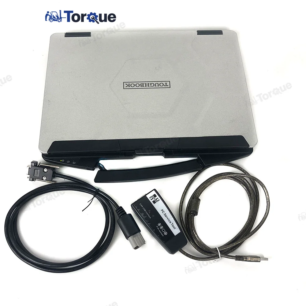 V4.99 Carrello Elevatore Yale Hyster Pc Servie Parts Service Tool Ifak Can Usb Diagnostic Scanner Tools E Cf54 Laptop