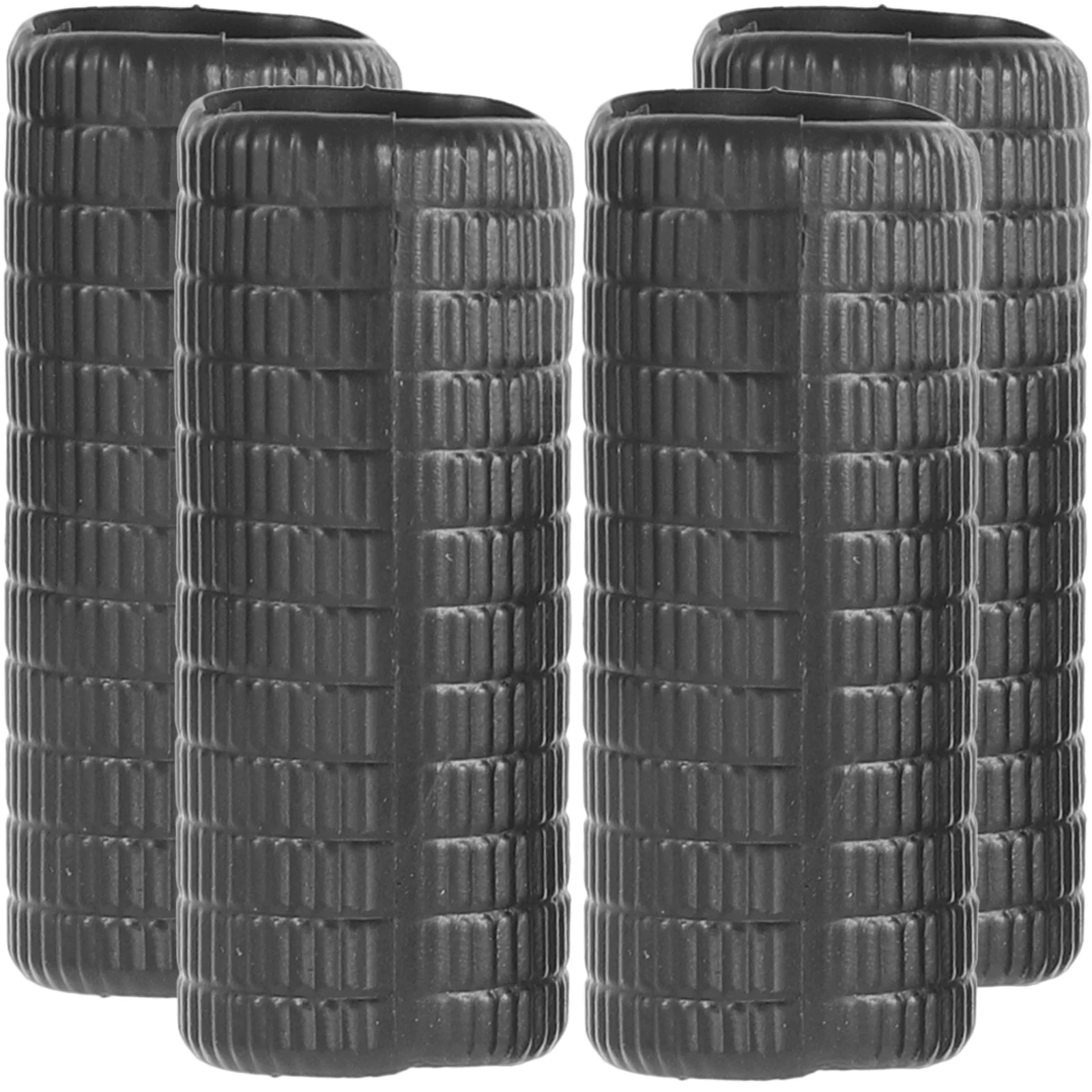 

4 Pcs Violin Case Student Bow Grip Musical Instruments Teaching Aids Durable Practice Part Rubber Parts