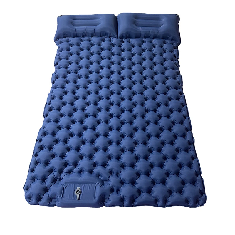 

Outdoor Camping Double Inflatable Mattress Extra Wide Sleeping Pad Ultralight Folding Bed Sleeping Mat Car Travel Mat