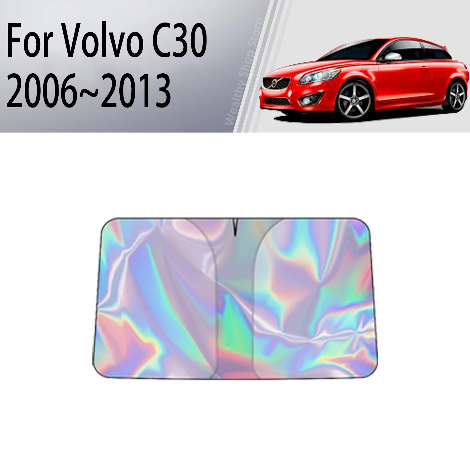 Premium Car Sun Visor - Auto Front Windshield Sunshade & Heat Insulation Summer Accessory
