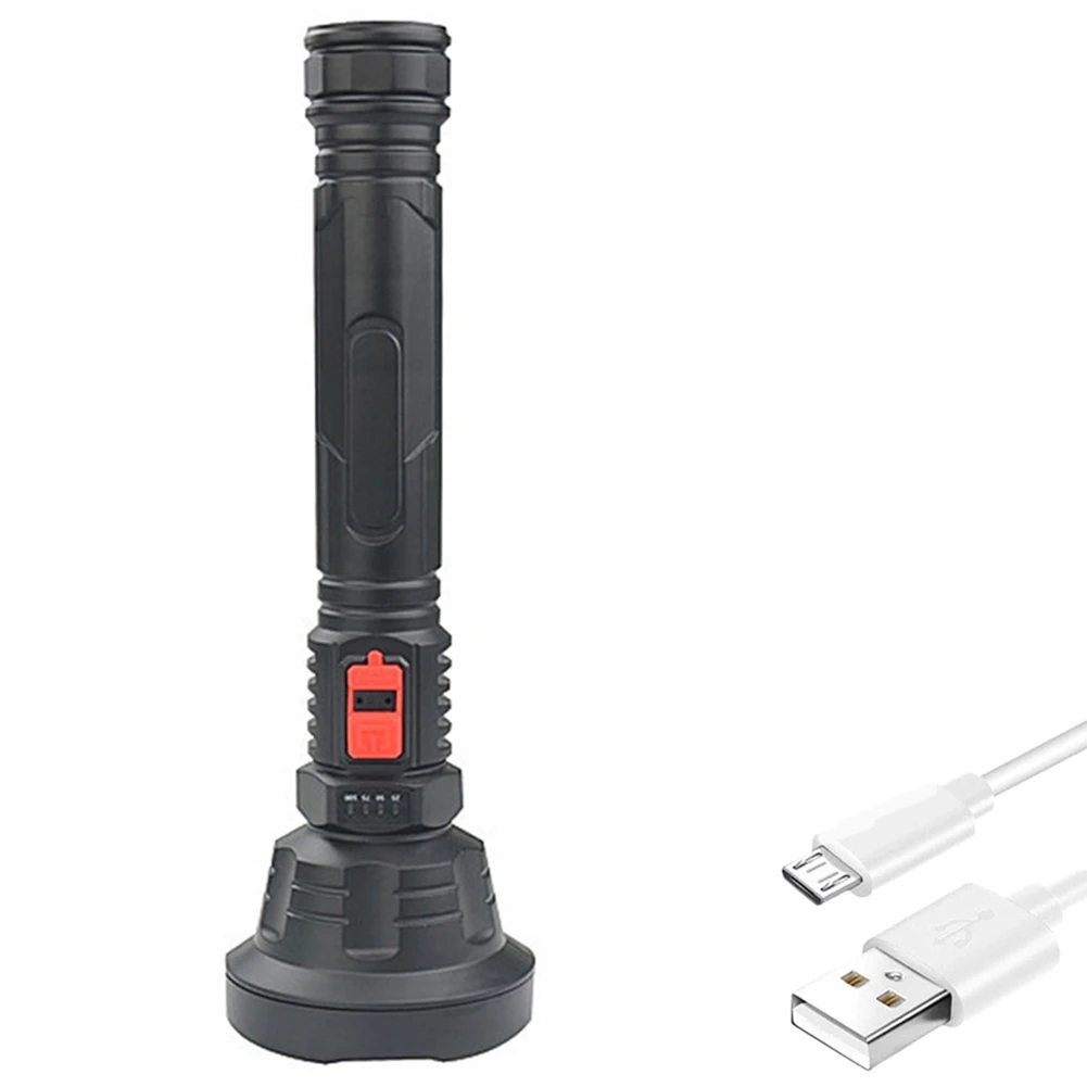 

Super Powerful LED Flashlight Torch USB Rechargeable Outdoor Waterproof Lamp Ultra Bright Lantern