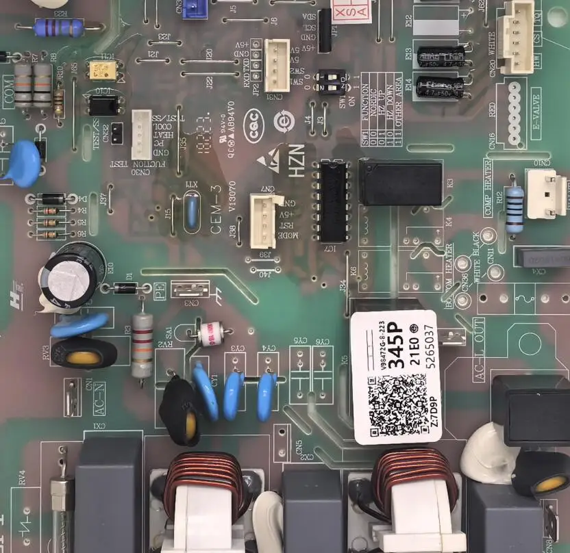 Haier 에어컨 회로 PCB 0011800345P 실외기 제어 보드 컨디셔닝 부품의 새로운 기능