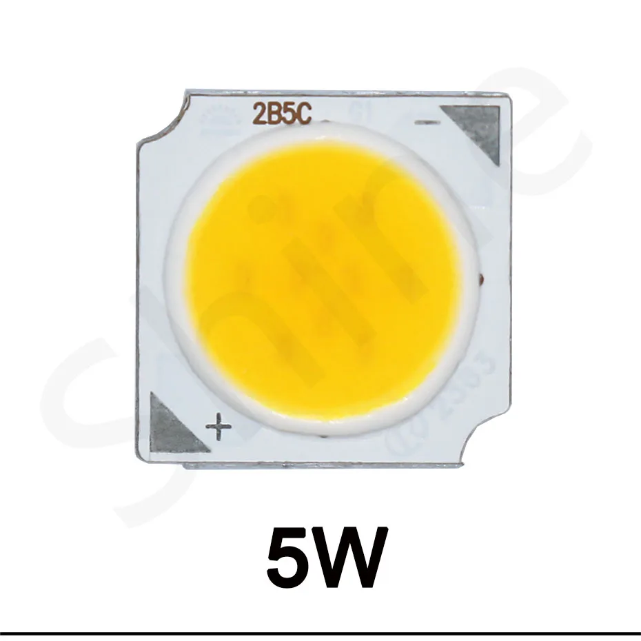 Description Picture 3 of item10pcs 3W/5W/7W/10W 6500K/4000K/3000K LED COB Light Beads 1313 Ra≥70 LED lamp Bead LED Bulb Chip Spot Light Downlight Diode Lamp
