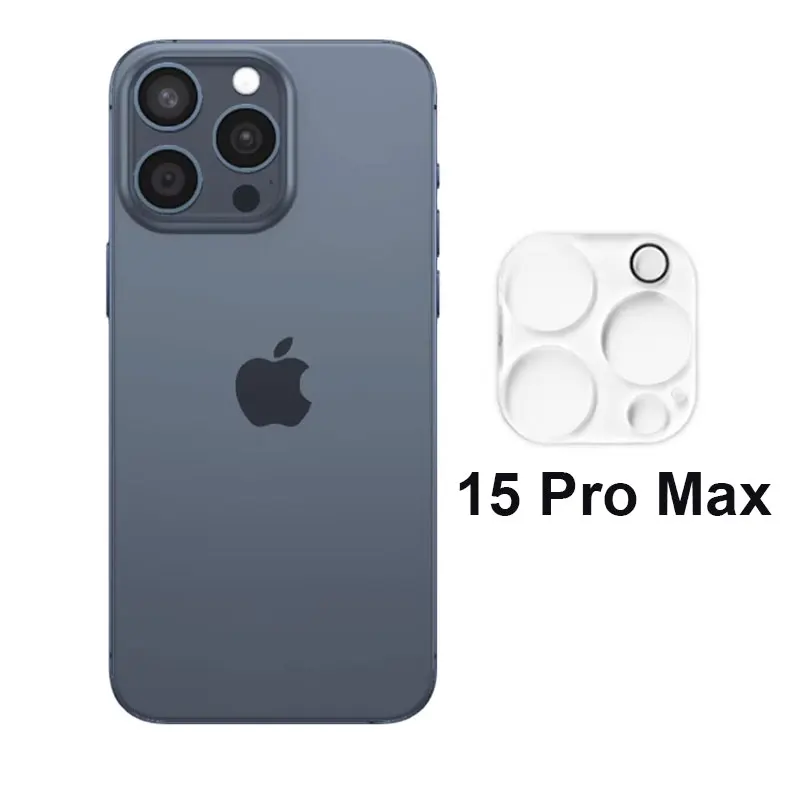 Premium 4-Pack Tempered Glass Camera Lens Protector