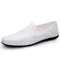 Men's Stitch Detail Loafer Shoes, Comfy Non-slip Slip On Shoes, Men's Shoes, Spring And Summer 1