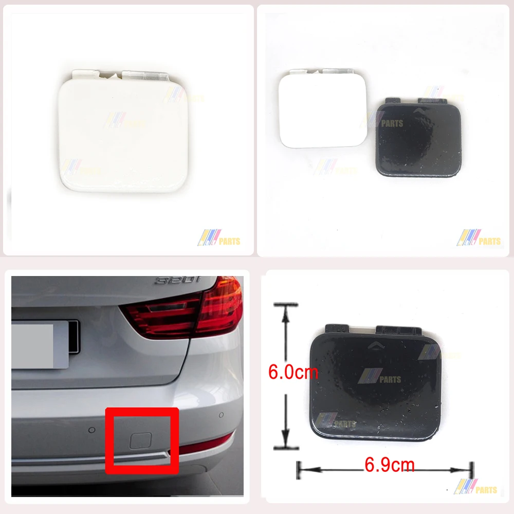 51127371874 Per 13-20 Bmw Gt 3 F34 Gt3 320D 320I 325D 328I 330D 330Dx 335Dx 335I Gran Turismo Coperchio Traino Posteriore