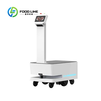 AGV Robot per la movimentazione dei trasporto Logistica industriale Trasmissione Robot di consegna Robot di consegna in fabbrica Officina AMR