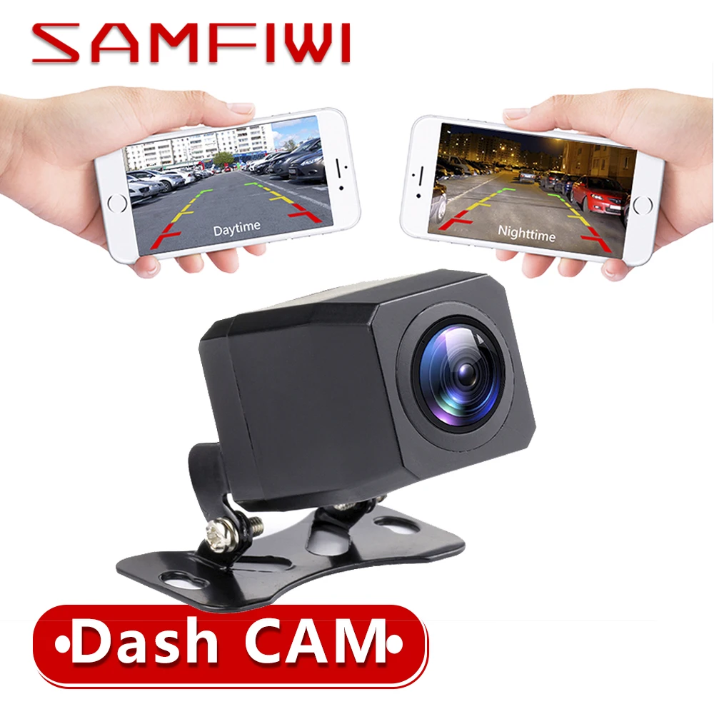 2020 NEW Wireless Car Rear View Camera WIFI Reversing Camera Dash Cam HD Night Vision Mini Body Tachograph for iPhone & Android