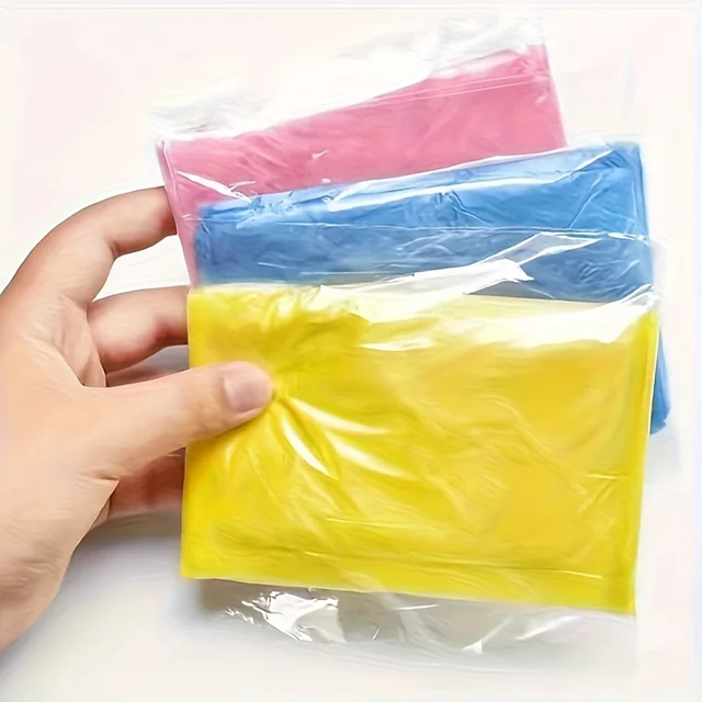 5/10pcs Portable Emergency Raincoats 4