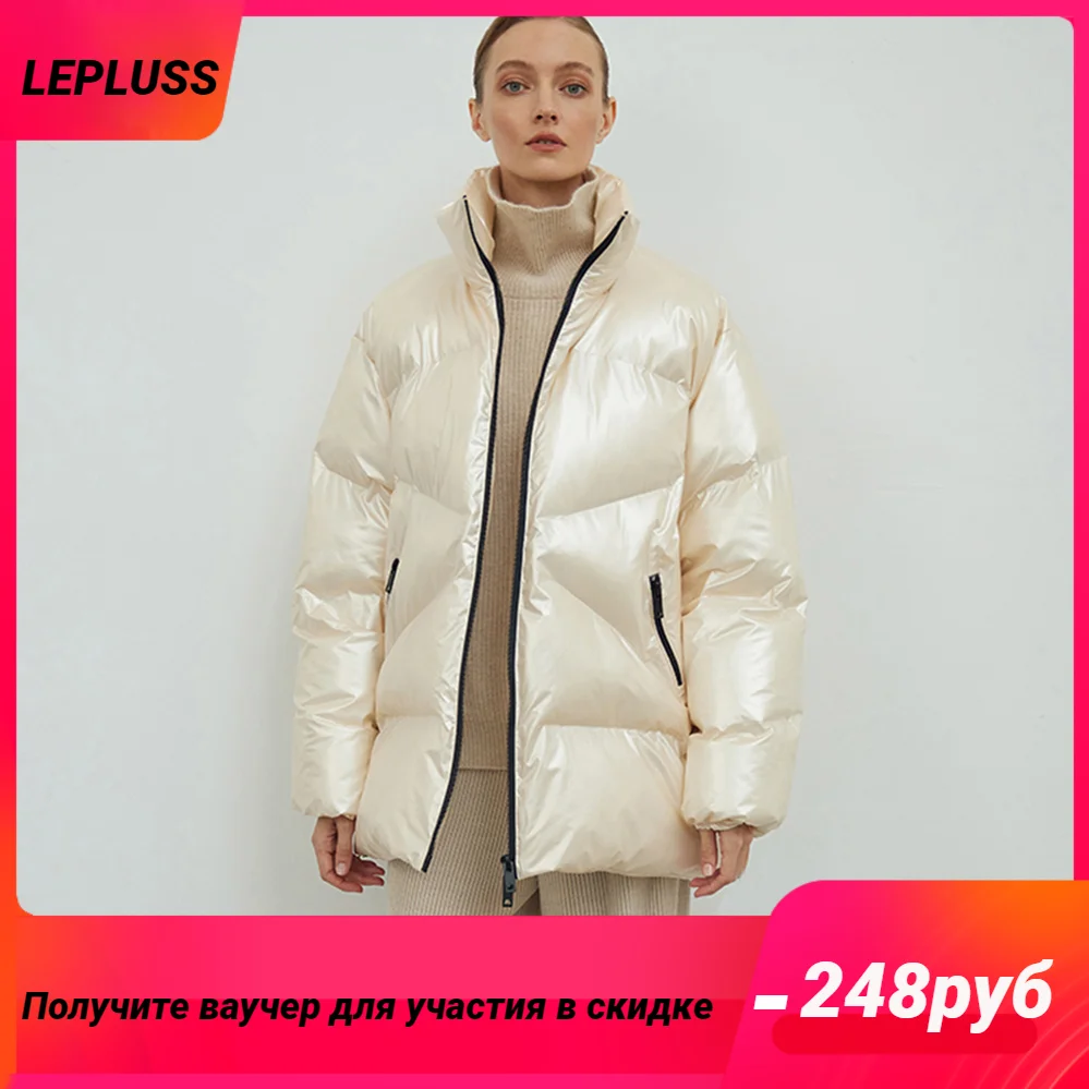 

Mkyn women's jacket winter casual windproof keep warm loose thick coat