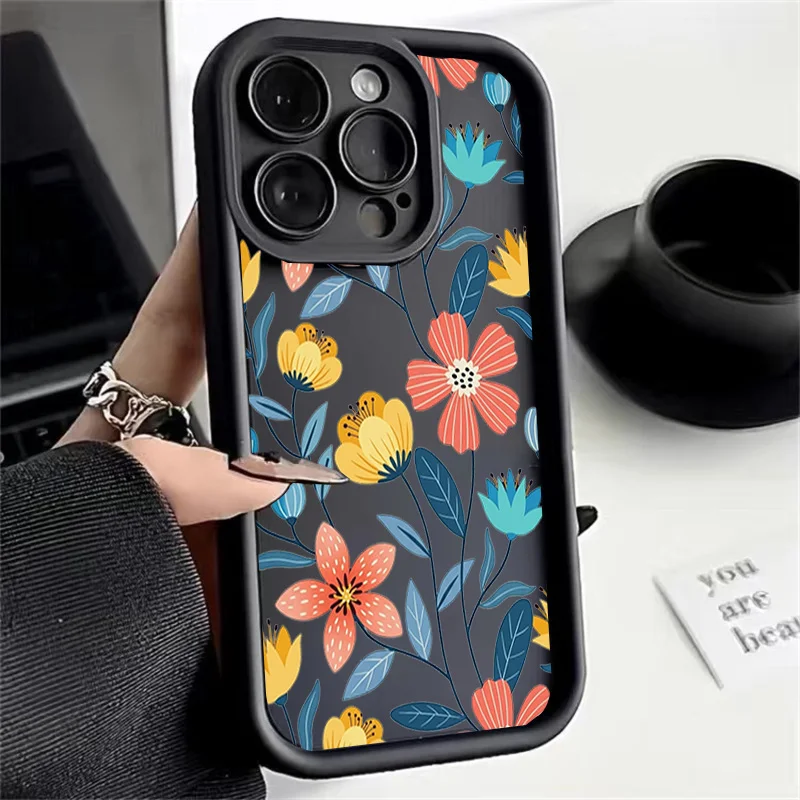Floral Flower Print Phone Case Cover