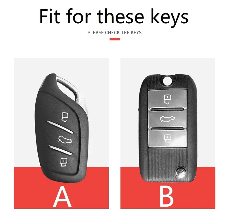 Carbon fiber ABS + Silicone Car Key Fob Shell Cover Case for MG MG6 ZS HS EV EZS EHS mg3 gs mg7 GT 2015