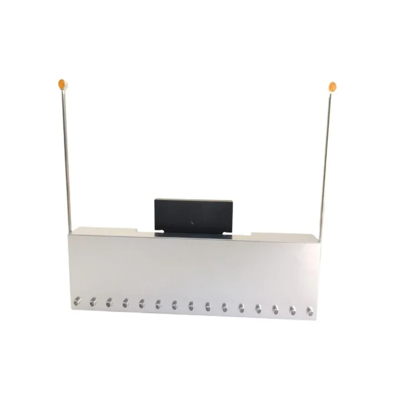 CNC Front Bumper Lamp LED Light for Tamiya 1/14 Truck King Hauler 56344 56301 RC Tractor Trailer LESU Tamiya Part 2