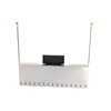 CNC Front Bumper Lamp LED Light for Tamiya 1/14 Truck King Hauler 56344 56301 RC Tractor Trailer LESU Tamiya Part 2
