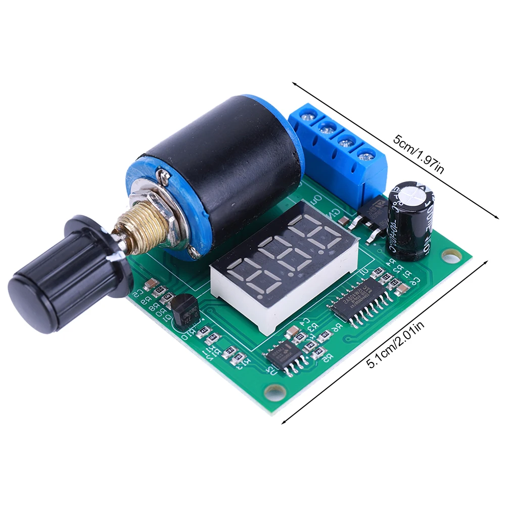 DC 12V 24V 4-20mA Digital Current Signal Generator Module Board 3-Digit Display Current Signal Generator Source
