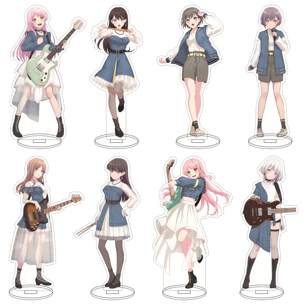 애니메이션 뱅 드림! RAISE A SUILEN 아크릴 스탠드 모델 피규어, 아논 치하야 소요, 나가사키 코스프레, 데스크탑 장식, 팬 사인 선물 