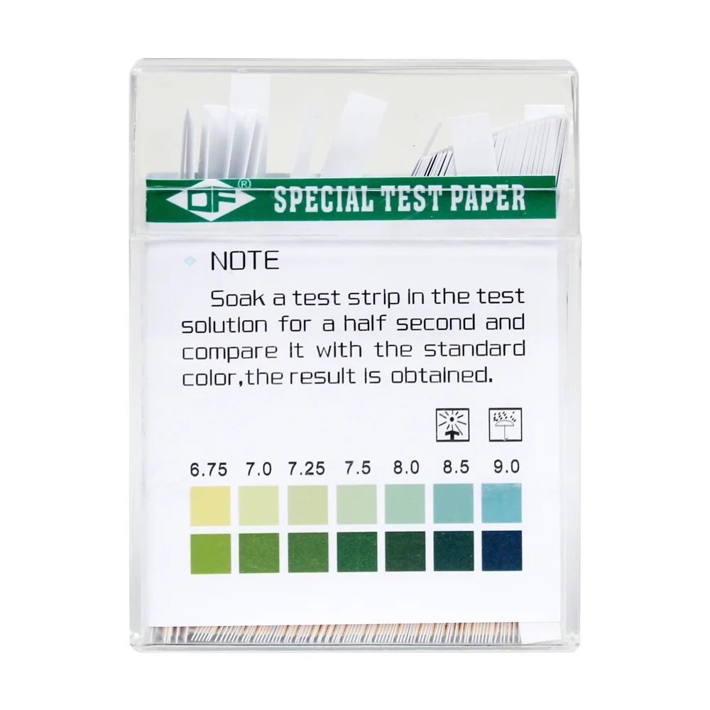 Description Picture 5 of itemPH Meters Laboratory Househ100pcs/set PH Test Strip PH 4.5-9.0 Test Paper For Water Saliva and Urine Measuring Testing tools