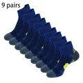 9 pairs blue