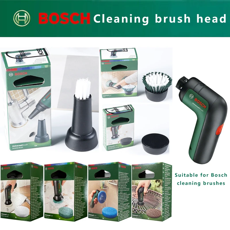 BoschCleaningBrushHeadCoarseFiberFineFiberNanoMaterialBrush