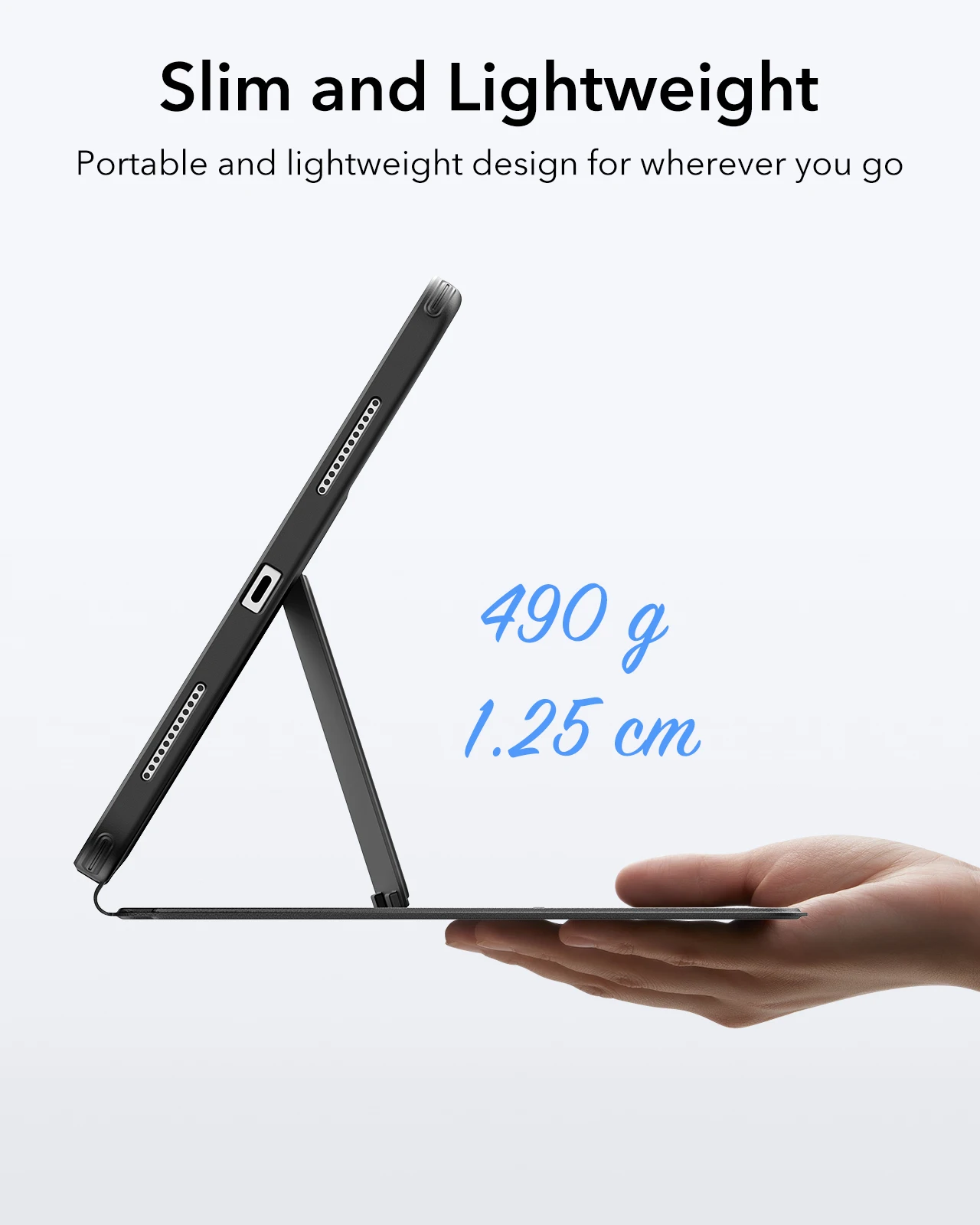 ESR for iPad Air 11/13(2024/2025) Removable Magnetic Cover Adjustable Portrait/Landscape Cover For iPad 10/11 Genaration 2025 6