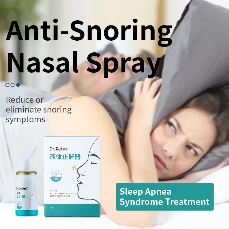 

30ml Anti-Snoring Spray for Sleep Apnea Improve Sleeping Quality Stop Snore Better Breath Nose Spray