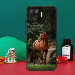 Elegant Horse Design Phone Case for OPPO A54s (OO4278)